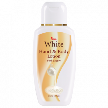 Viva White Hand & Body Lotion  - Yogurt